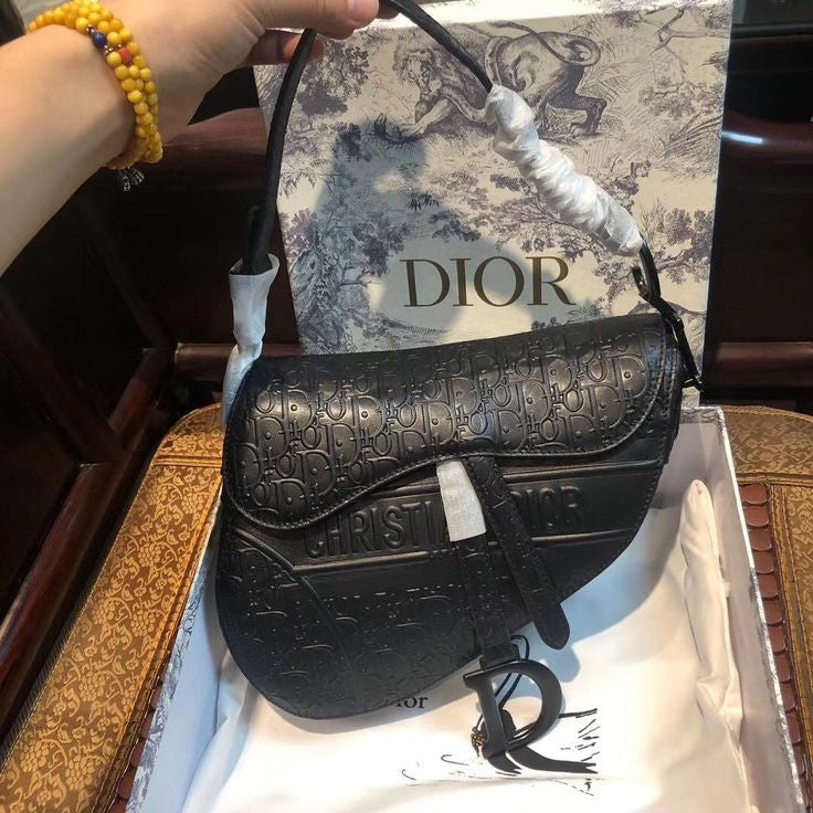 Sac Christian Dior - Oblique Saddle