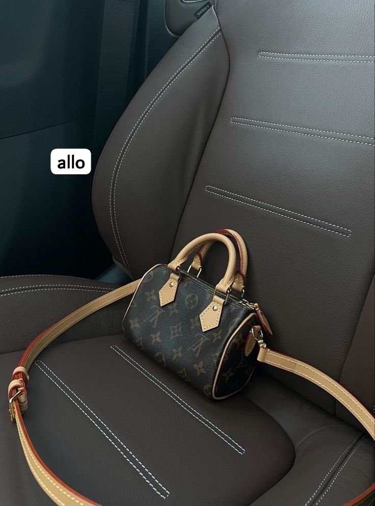 Sac Nano Speedy en toile monogram