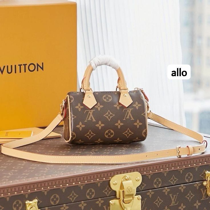 Sac Nano Speedy en toile monogram