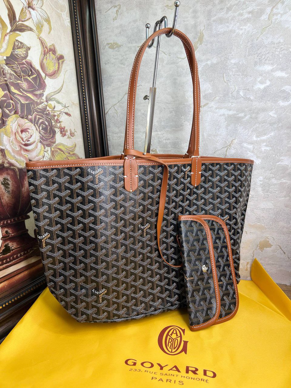 Sac goyard cuir